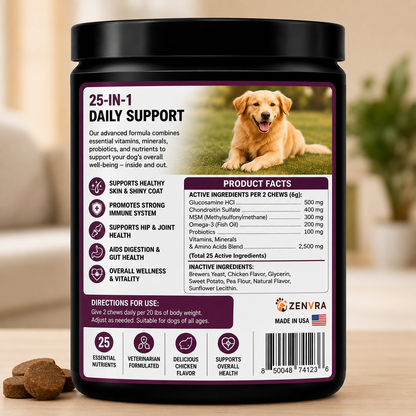 25 In 1 Immune Supplement
