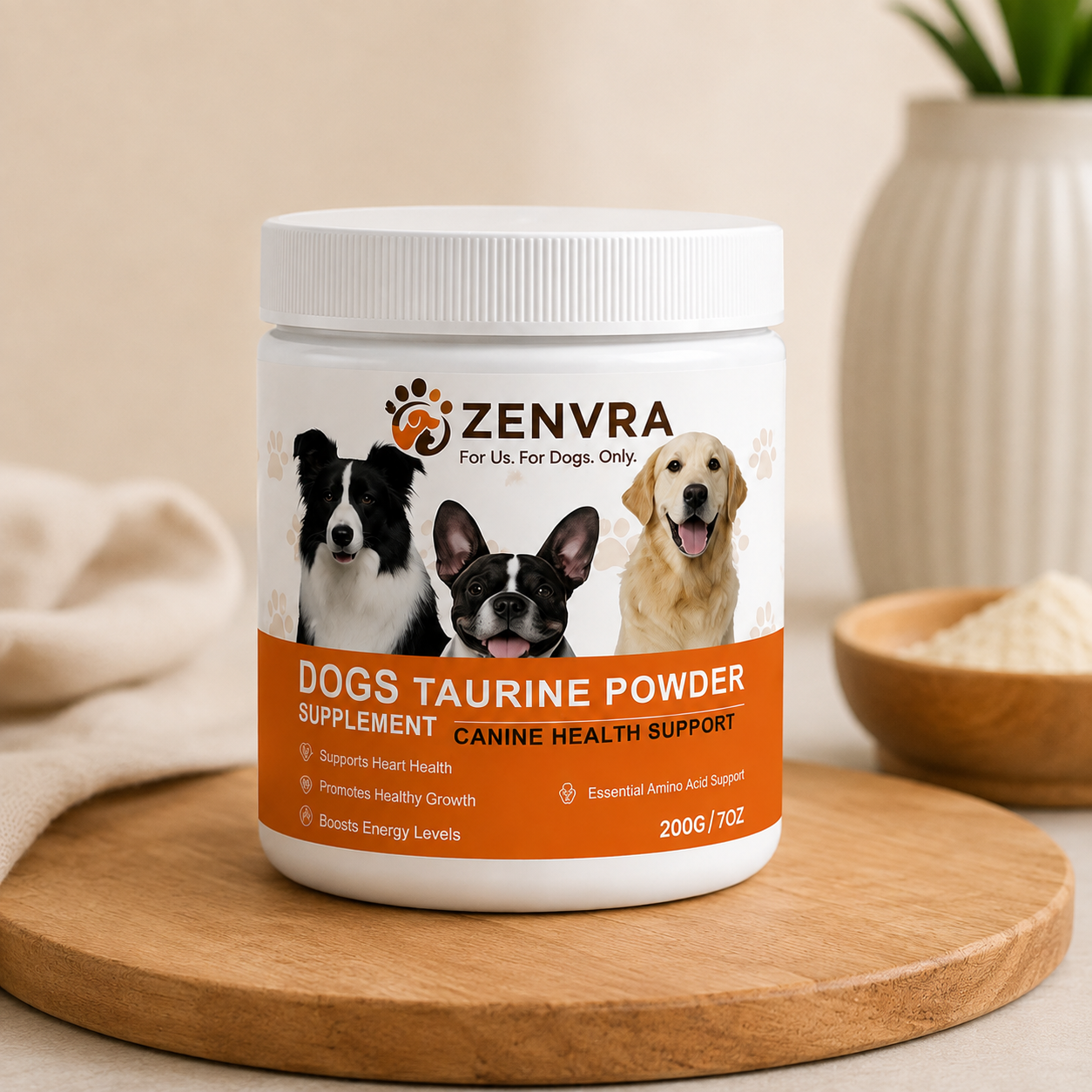Dogs Taurine Powder Supplement