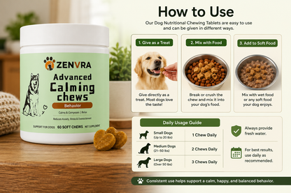 Dog Nutritional Chewing Tablets